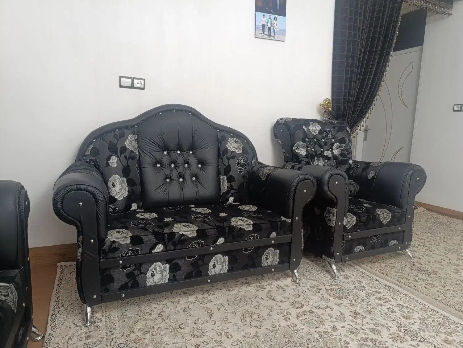 ۲ دست مبل|مبلمان خانگی و میز عسلی|سلماس, |دیوار