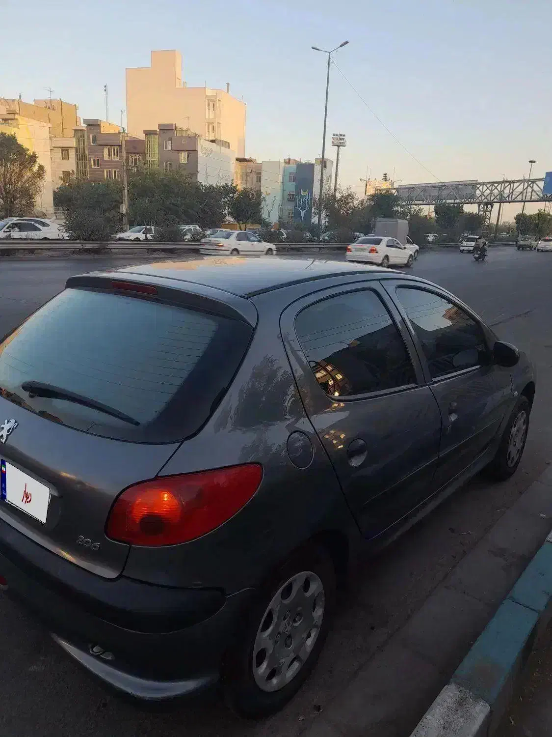 ۲۰۶ تیپ۳|خودرو سواری و وانت|شهر ری, شهرک نظامی|دیوار