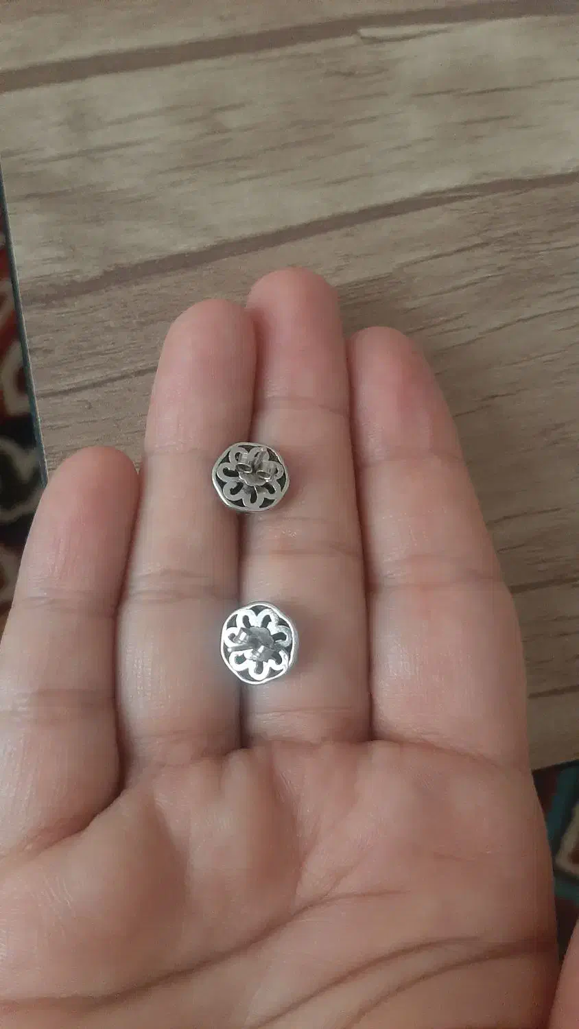 گوشواره نقره میخی|جواهرات|کرج, شاهینویلا|دیوار