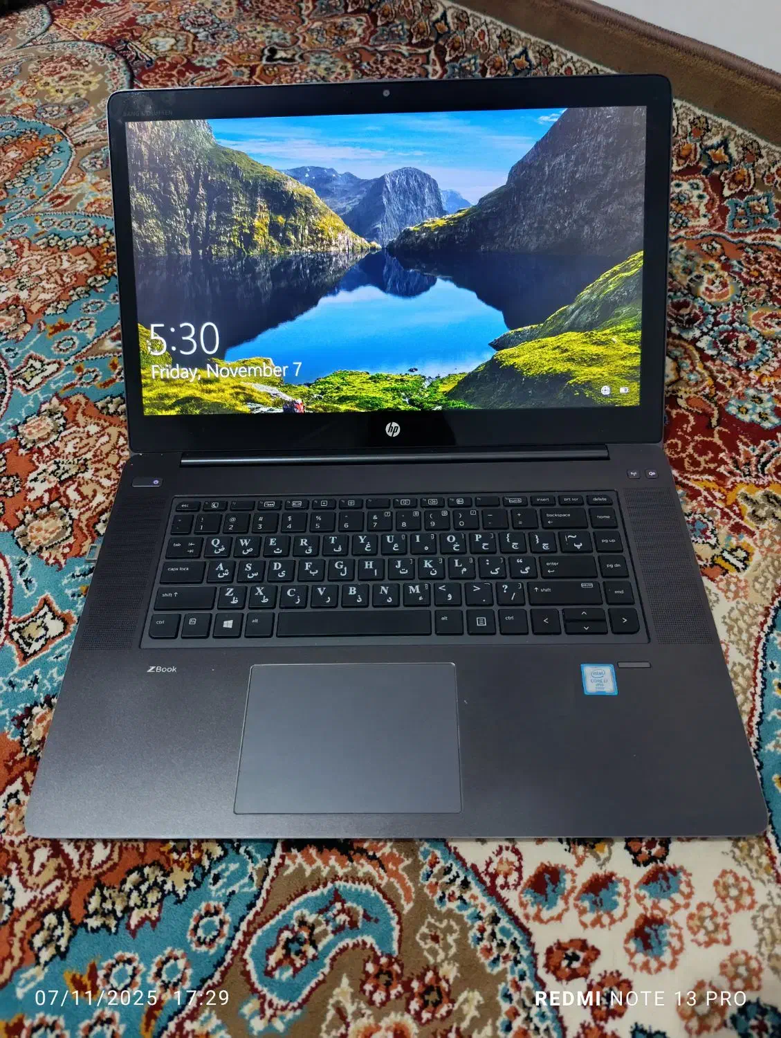 لبتاب نو تمیز hp|رایانه همراه|گلی داغ, |دیوار