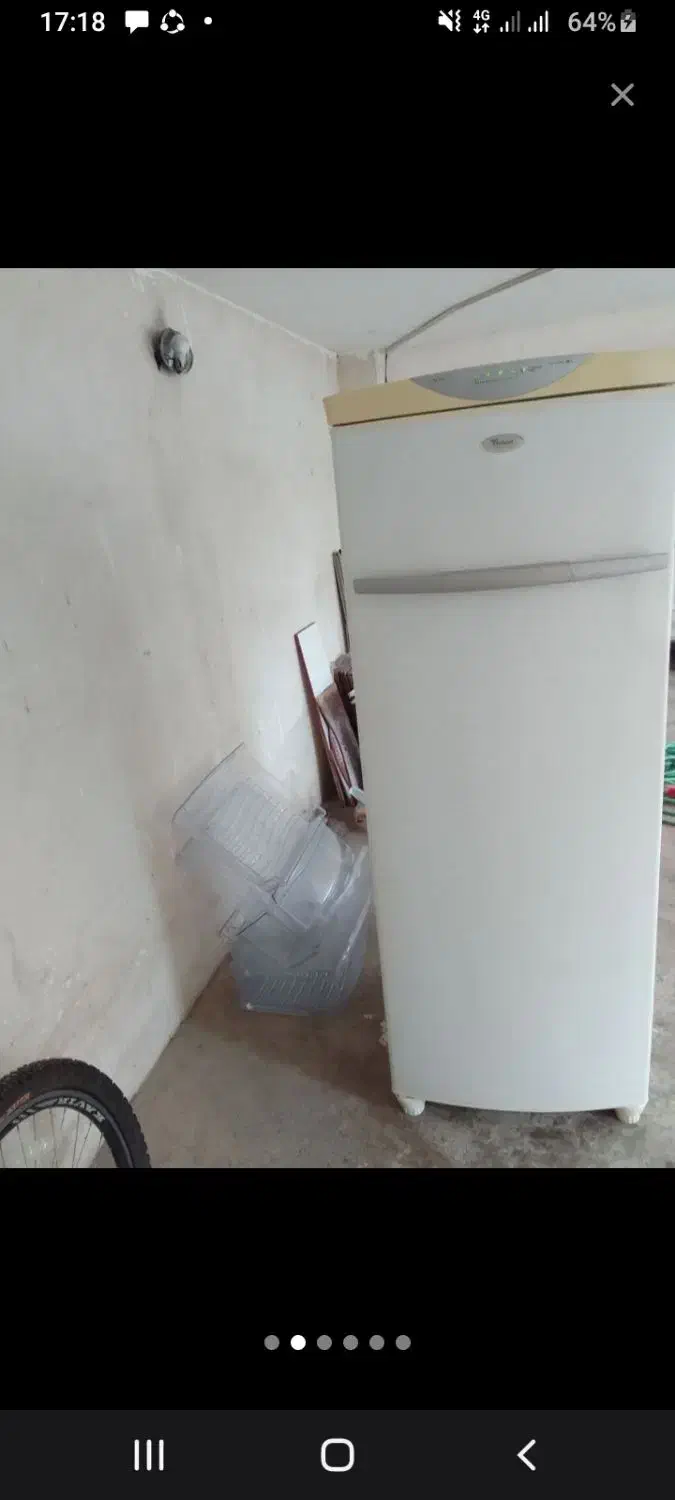 فریزر ویرپول آمریکایی بدون برفک کاملا سالم 8500|یخچال و فریزر|رشت, توشیبا|دیوار