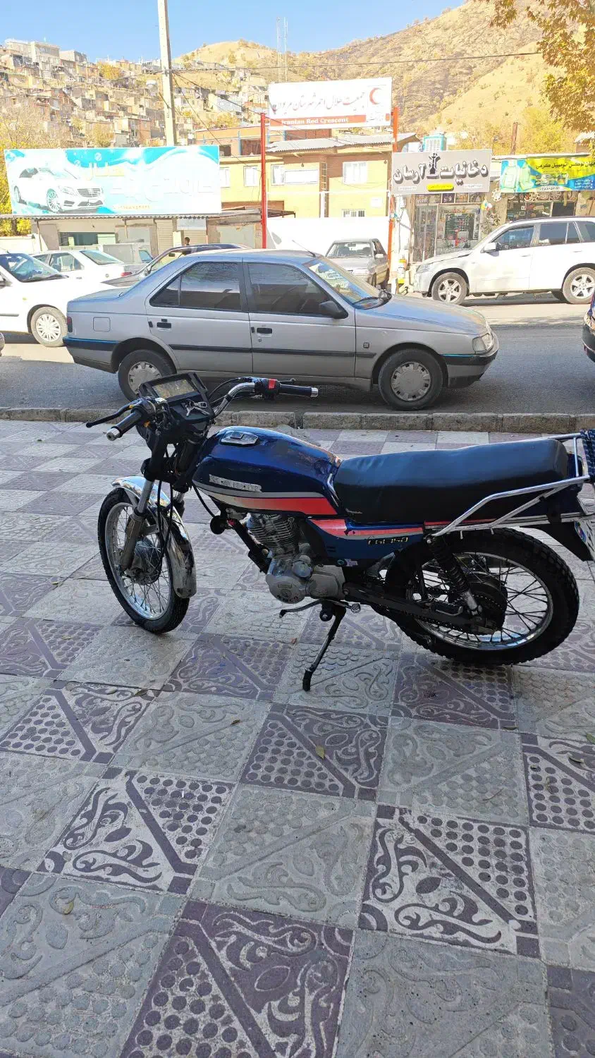 موتور کبیر150 مدل 1390|موتورسیکلت|مریوان, |دیوار