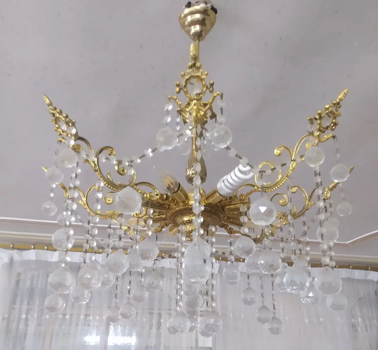 فروش لوستر 8 شاخه|لوستر و چراغ آویز|شوشتر, |دیوار