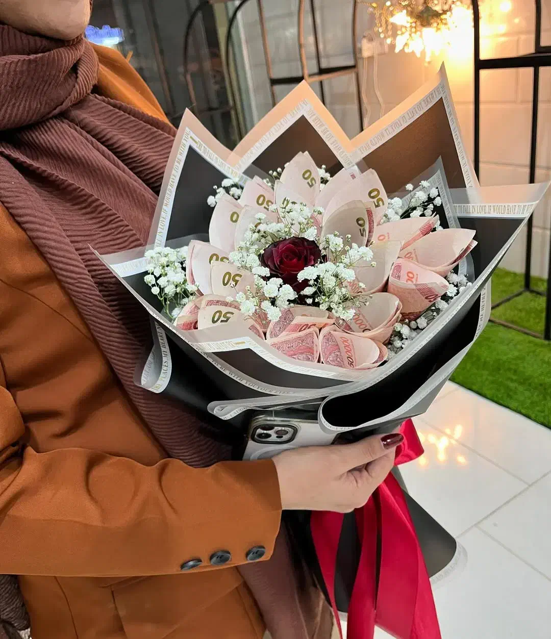 باکس گل روبان‌داروپول|گل و گیاه طبیعی|محمدشهر, محمدشهر|دیوار