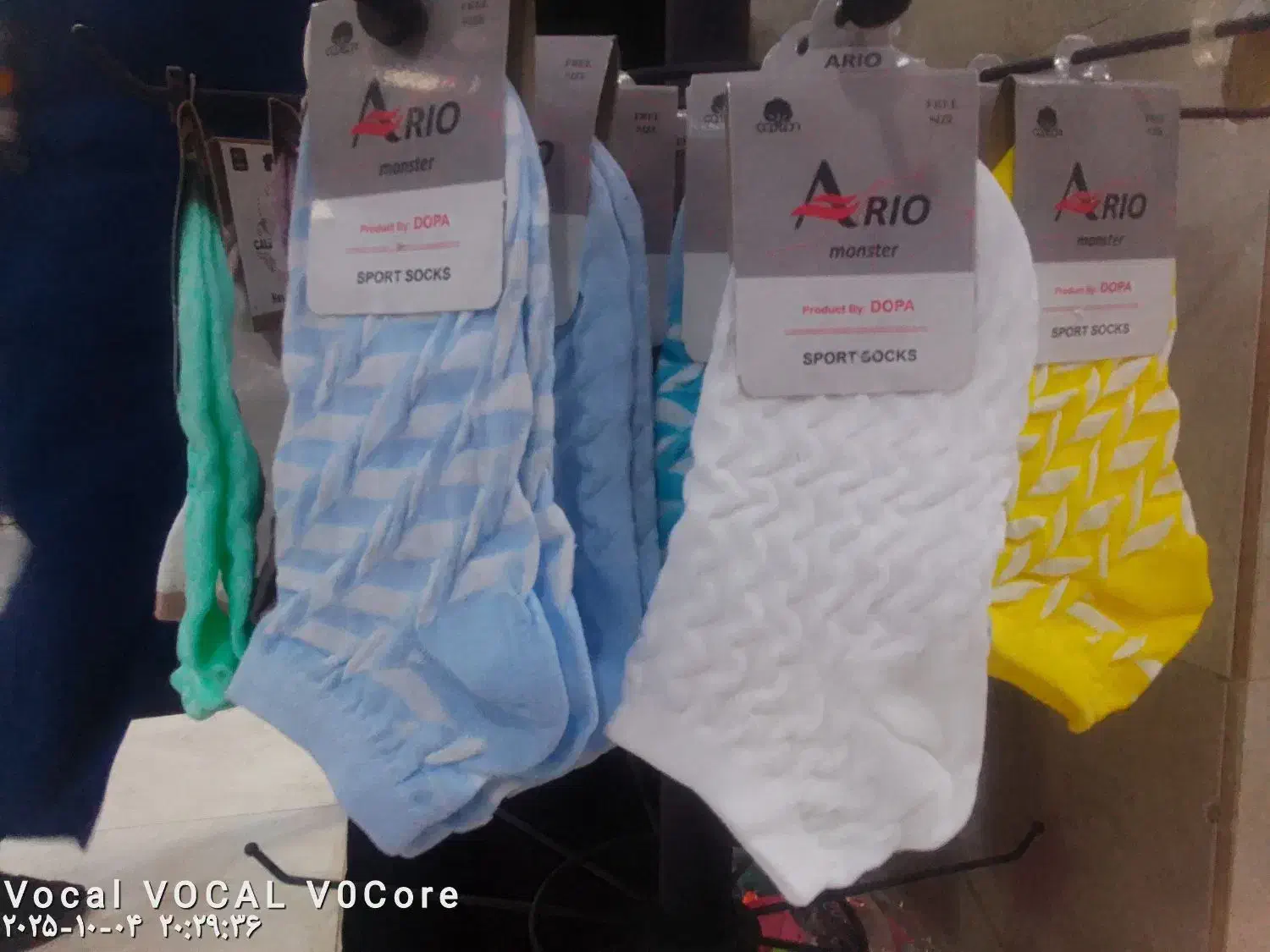 جوراب زنانه جدید.(رنگین کمانی.پنبه ای)|لباس|اندیشه, شهرک صدف|دیوار