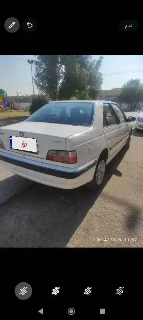 پژو پارسLX TU5. مدل ۹۶ سفید|خودرو سواری و وانت|شوشتر, |دیوار