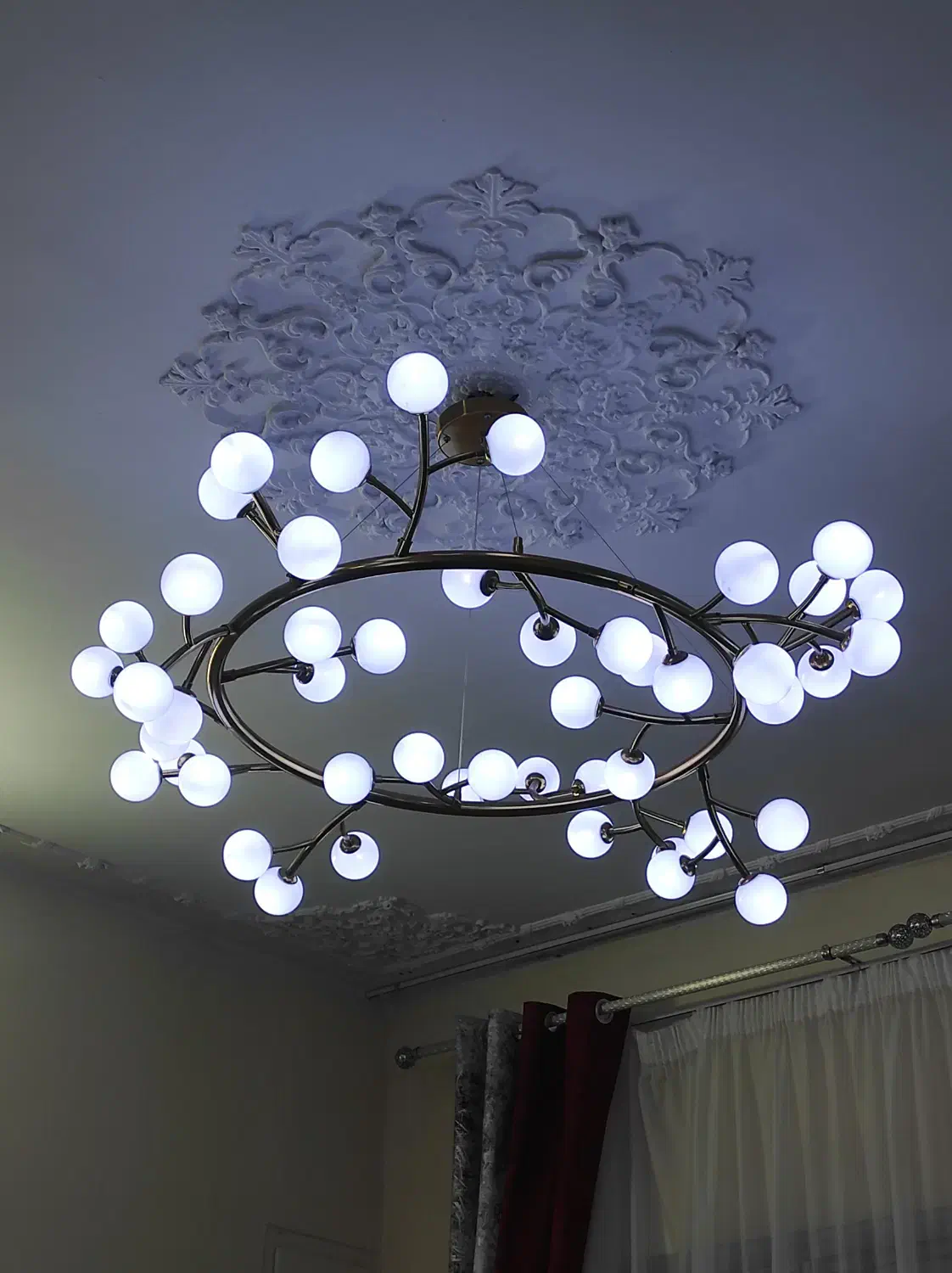 لوستر مدرن طرح درختی برند مودنور|لوستر و چراغ آویز|تهران, پونک|دیوار