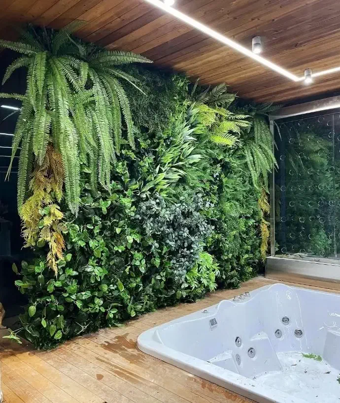 فروش و اجرای گرینوالدیوار سبز و گل استوایی برزیلی|گل مصنوعی|تهران, بهارستان|دیوار