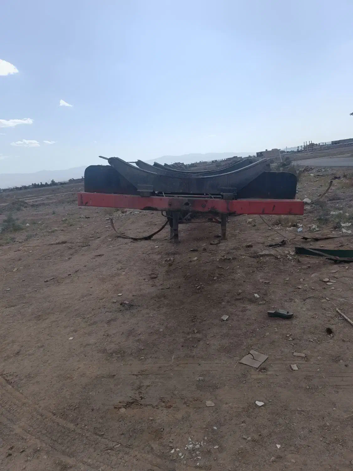 تیغه تانک دومحور  ۳۰هزارلیتری با دیاغ فنرقیچی|قطعات یدکی و لوازم جانبی|زرند, |دیوار