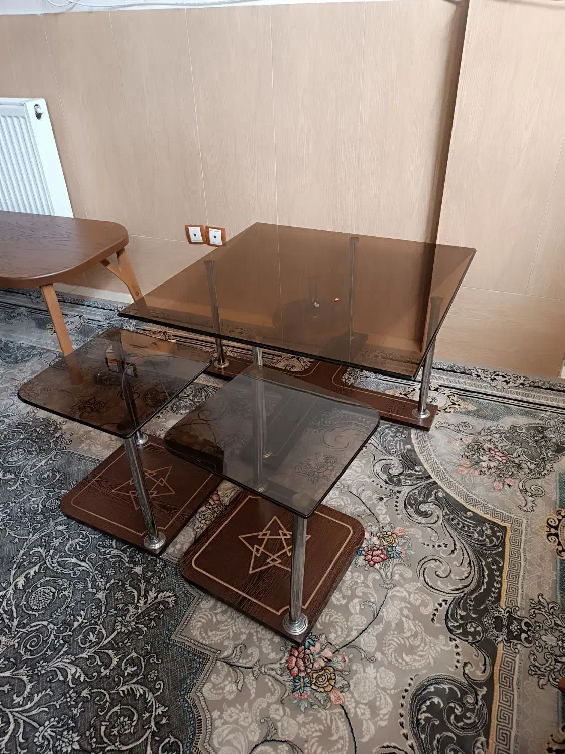 میز جلو مبلی|مبلمان خانگی و میز عسلی|خمینی‌شهر, |دیوار