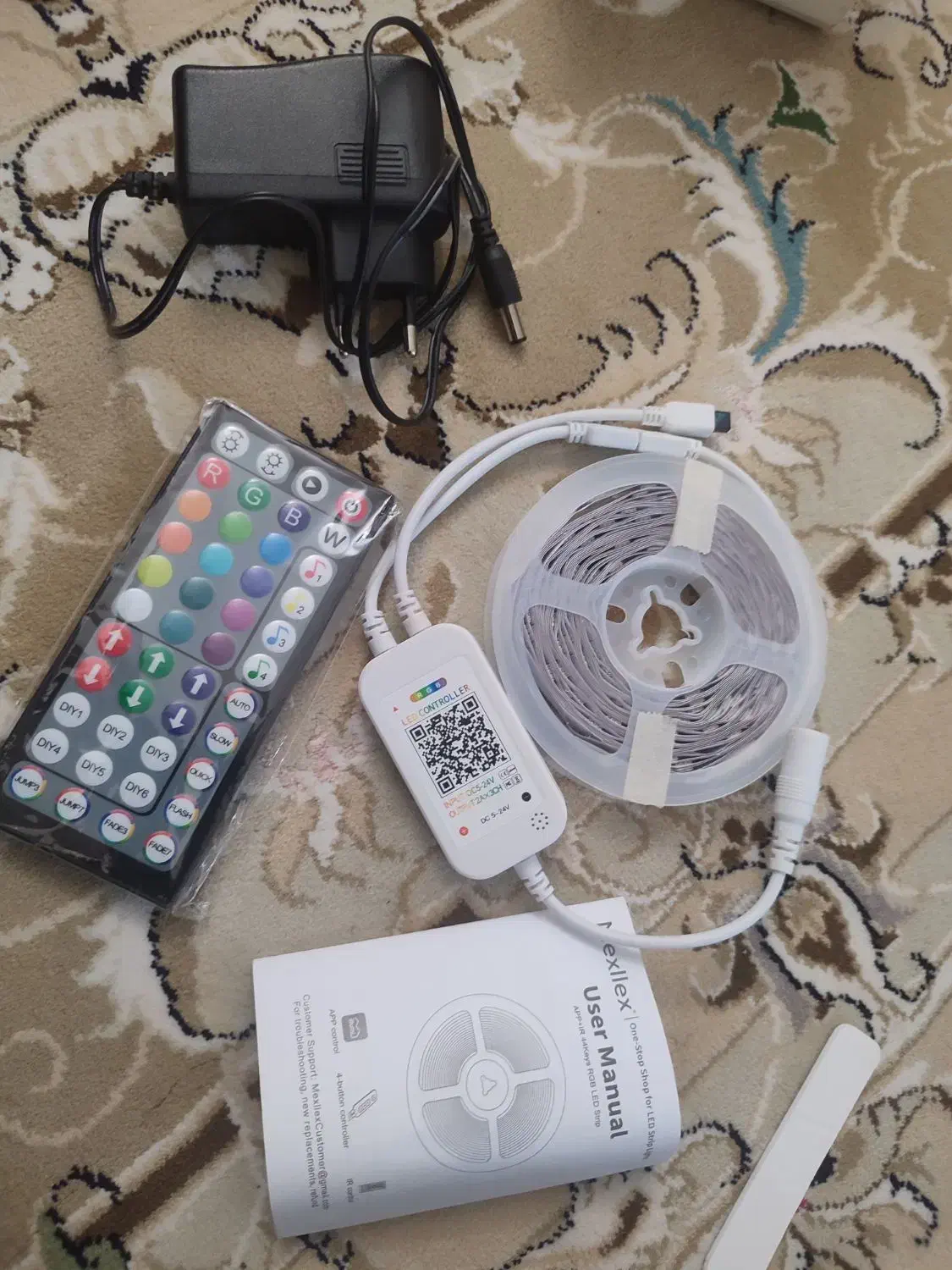 ریسه موزیکال|ریسه و چراغ تزئینی|نهاوند, |دیوار