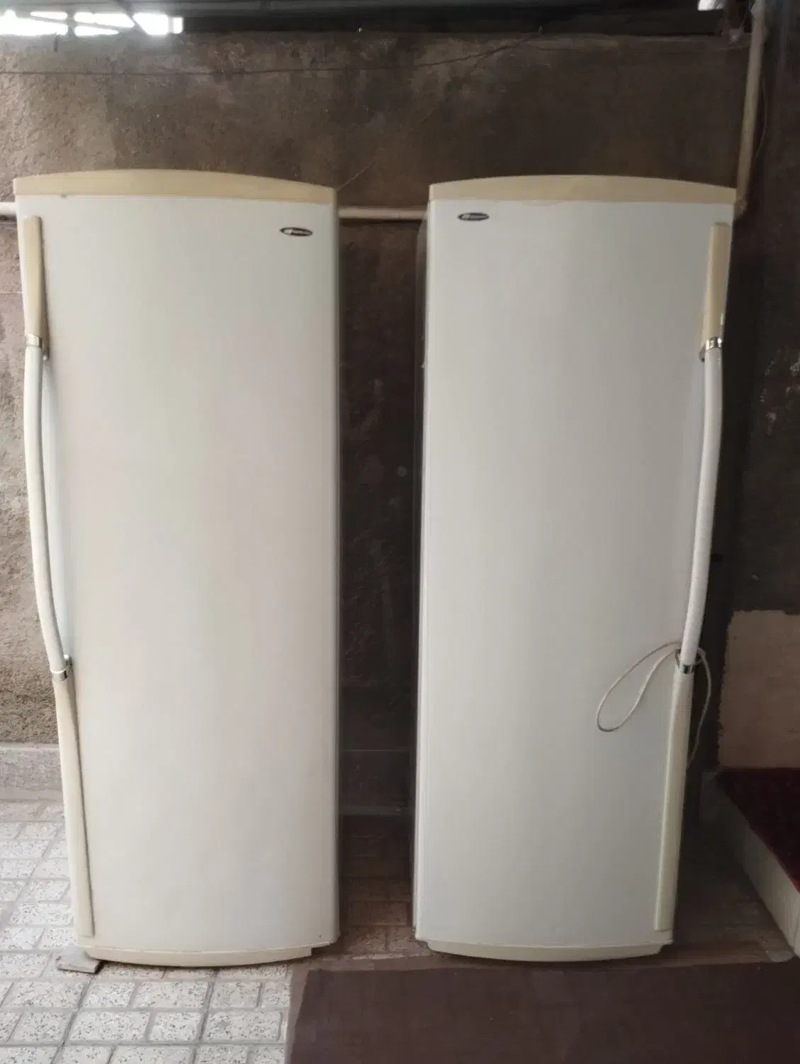 یخچال و فریزر دو قلو سالم الکترو استیل|یخچال و فریزر|مشهد, یوسفیه (شهرک غرب)|دیوار