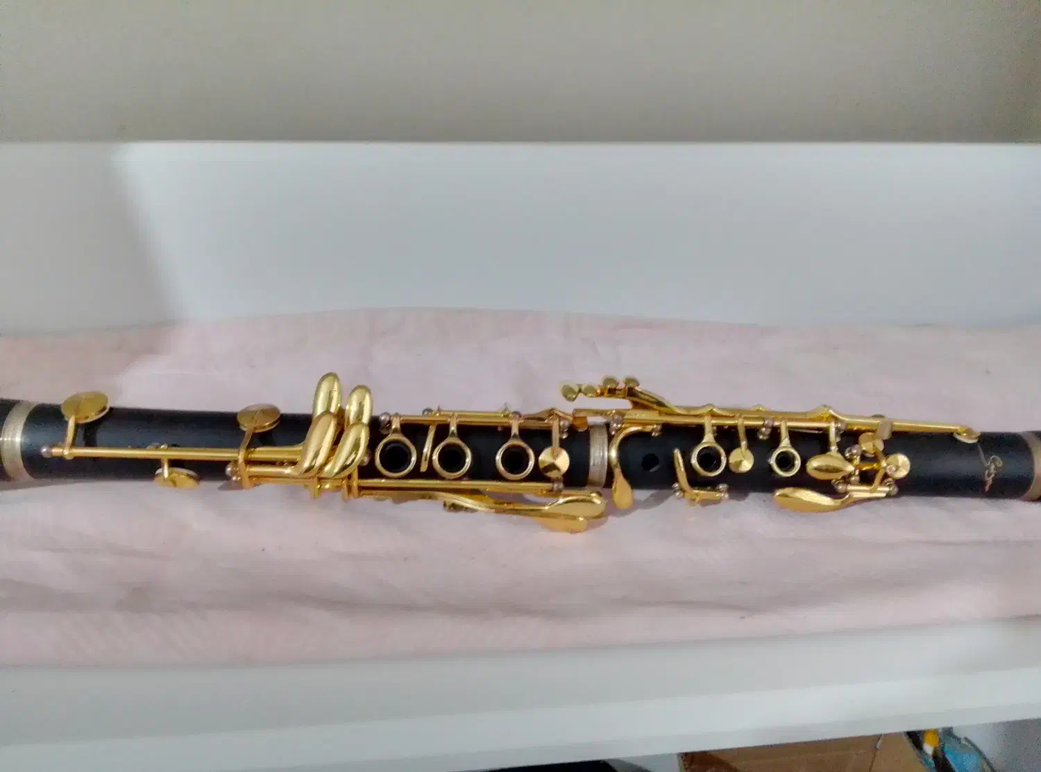 کلارینت طلایی خوش قیمت|سازهای بادی|آستارا, |دیوار