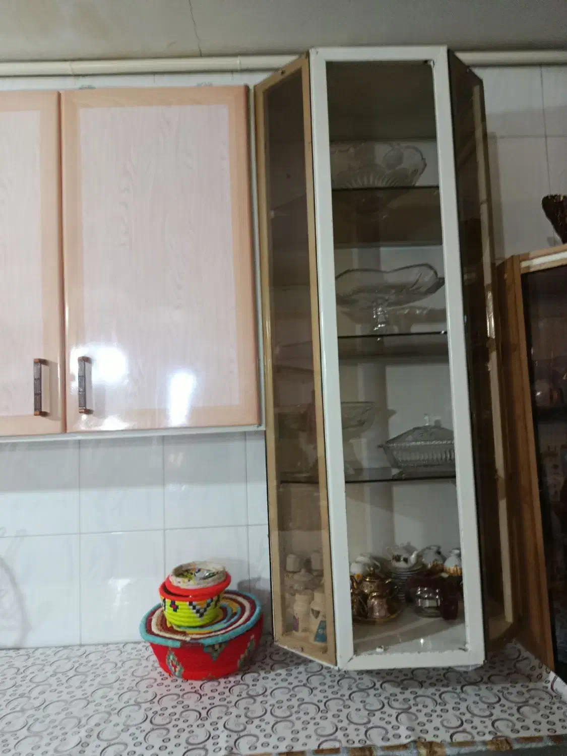 کابینت آشپزخانه تمام فلزی سالم درحد نو|مصالح و تجهیزات ساختمان|خرم‌آباد, |دیوار