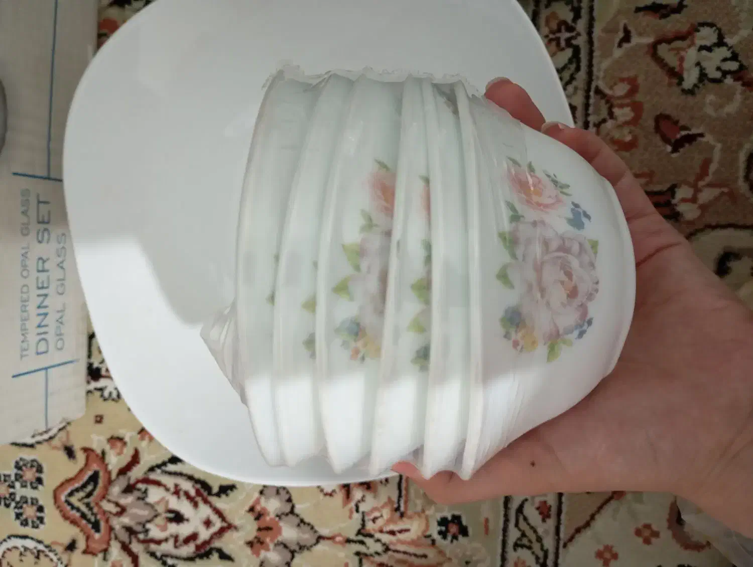 فروش یک سری ظرف آکروپال|ظروف سرو و پذیرایی|سنندج, |دیوار