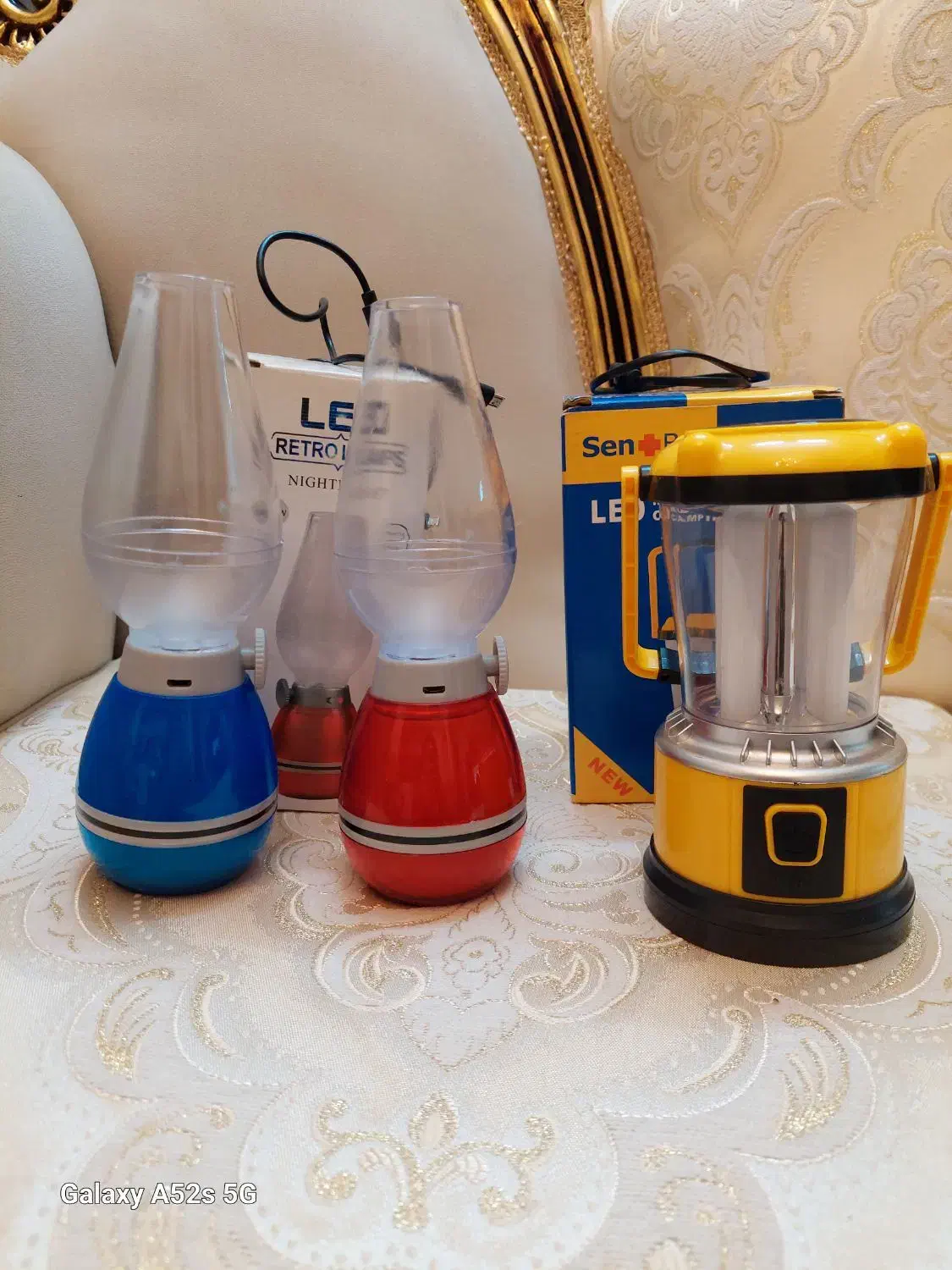 ۳عدد چراغ برقی|لامپ و چراغ|ری, سیزده آبان|دیوار