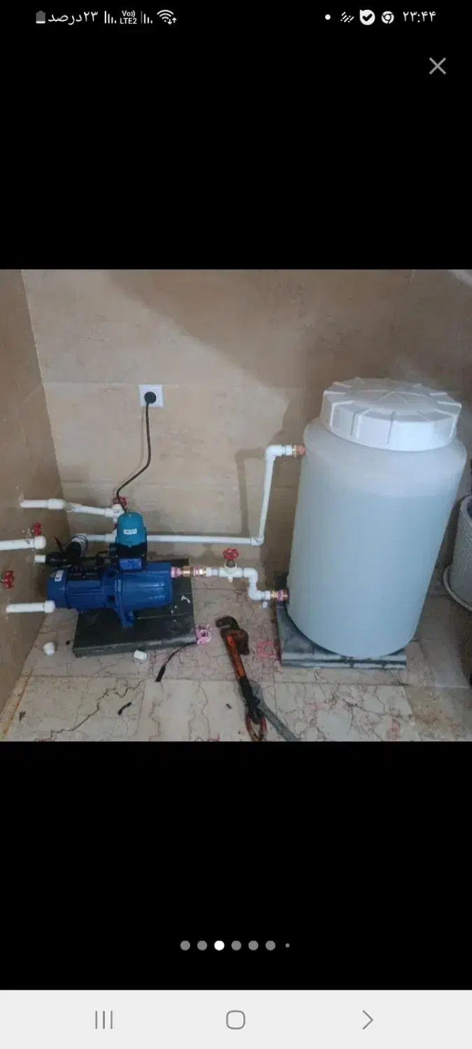 تاسیسات،پمپ اب،لوله، اب شیرین کن ،دیگ زمینی پکیج|خدمات پیشه و مهارت|قم, زنبیل آباد|دیوار