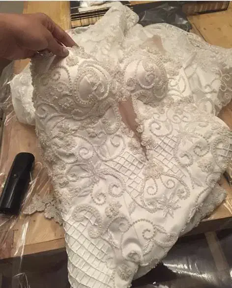 لباس عروس مزون دوز|لباس|قم, زنبیل آباد|دیوار