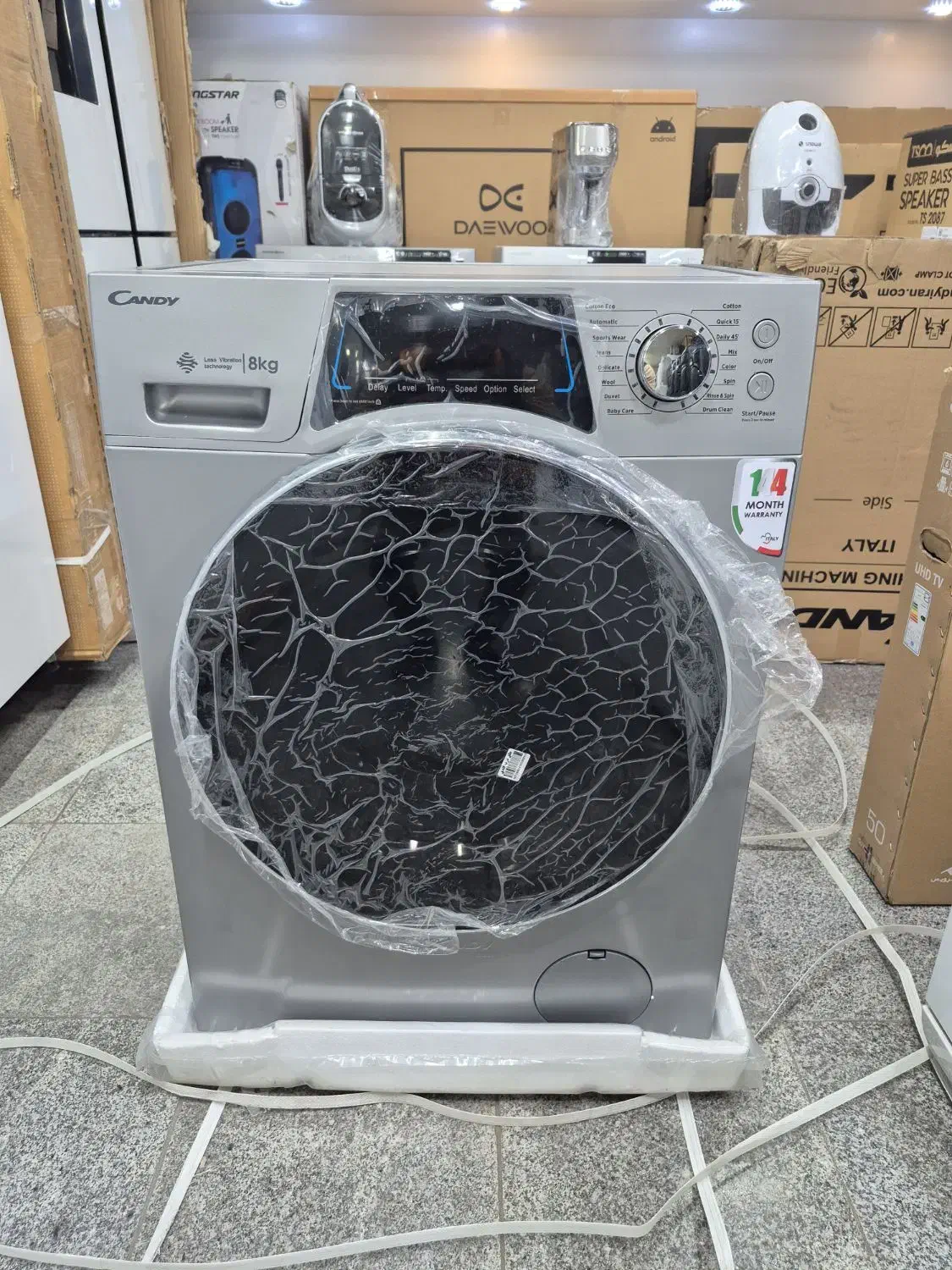 لباسشویی ۹ کیلویی کندی 946 اکبند|ماشین لباسشویی و خشک‌کن لباس|مشهد, توس (بلوار توس)|دیوار