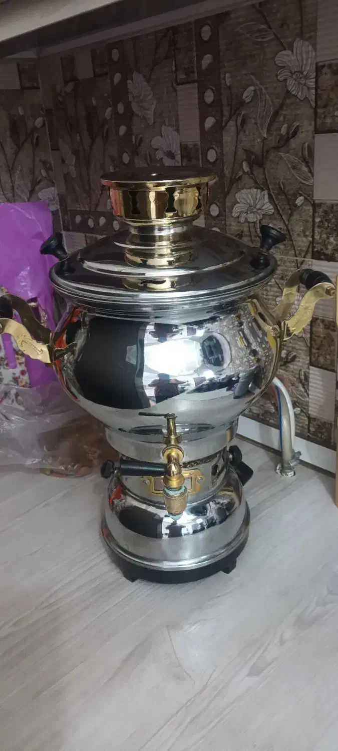 سماور شش لیتری در حد نو|سماور، چای‌ساز، قهوه‌ساز|قدس, شهر‌قدس|دیوار