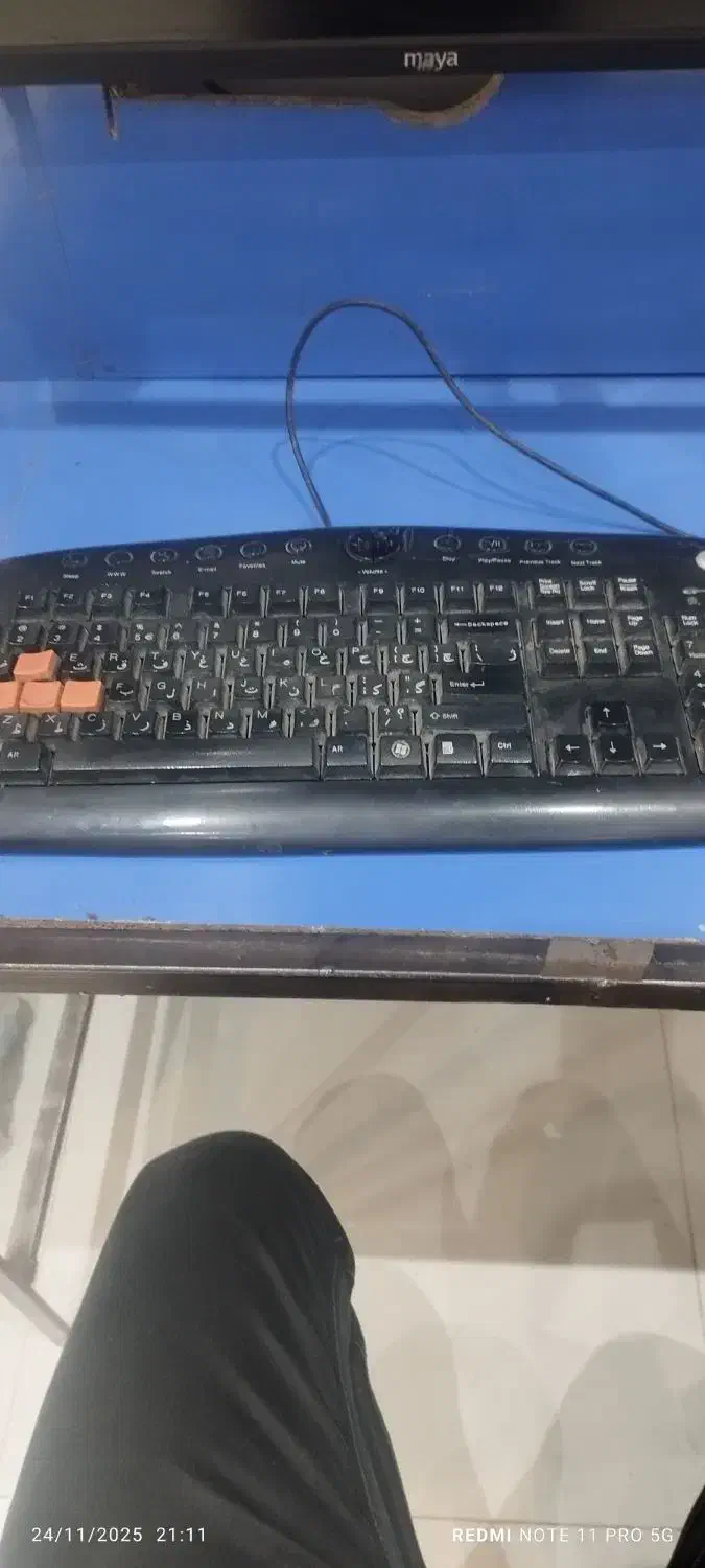 کیبورد و موس خراب|قطعات و لوازم جانبی رایانه|قم, شهر قائم|دیوار