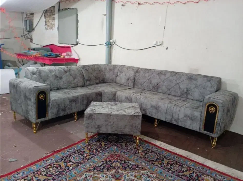 مبل۶نفره چستر ال چیدمان|مبلمان خانگی و میز عسلی|ورامین, ورامین|دیوار