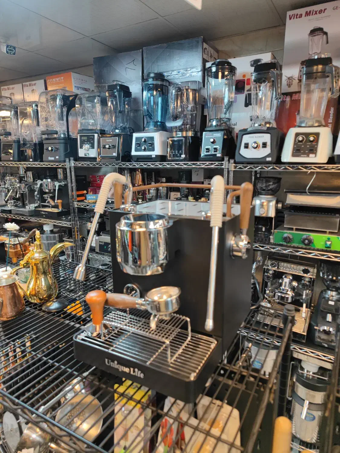 دستگاه اسپرسو قهوه ساز یونیک لایف 7107|سماور، چایساز، قهوهساز|اندیشه, شهرک کوثر|دیوار