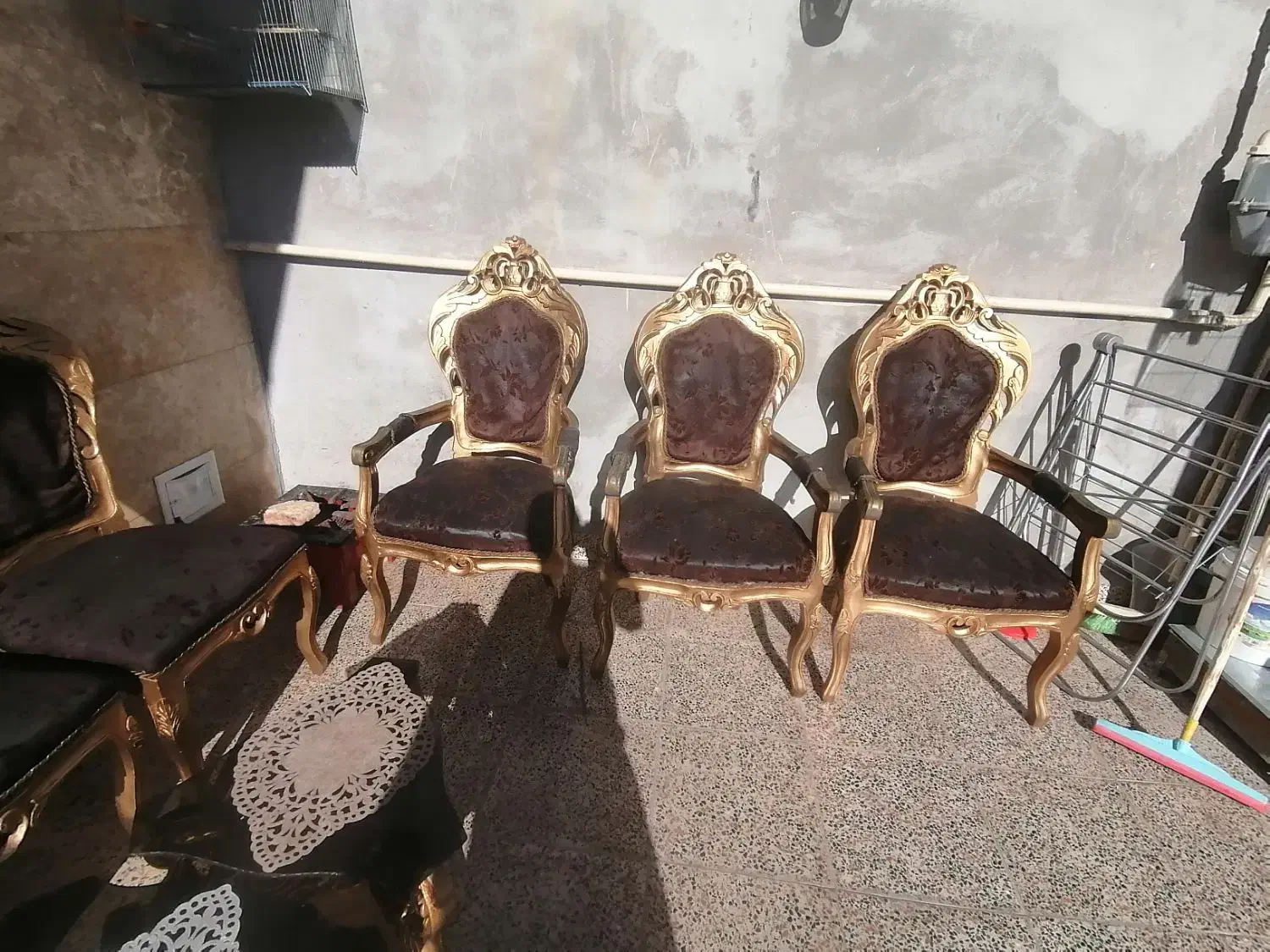 مبلمان سلطنتی|مبلمان خانگی و میز عسلی|فارسان, |دیوار