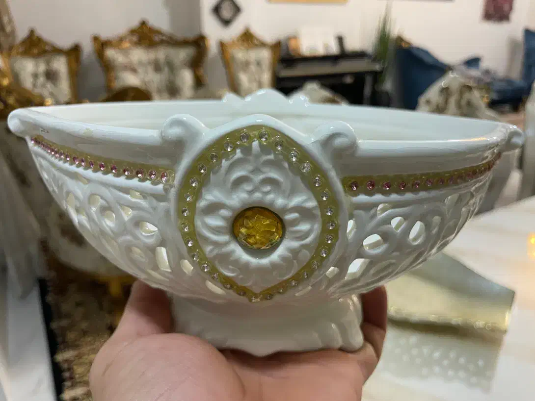 میوه خوری،شکلات خوری رومیزی شیک ومرتب|ظروف سرو و پذیرایی|بندر گز, |دیوار