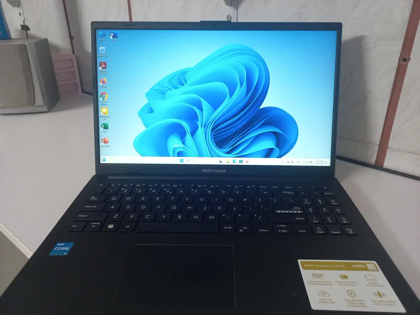 لپ تاپ ایسوس نو core i3 رم ۴ هارد ۵۱۲|رایانه همراه|قزوین, |دیوار