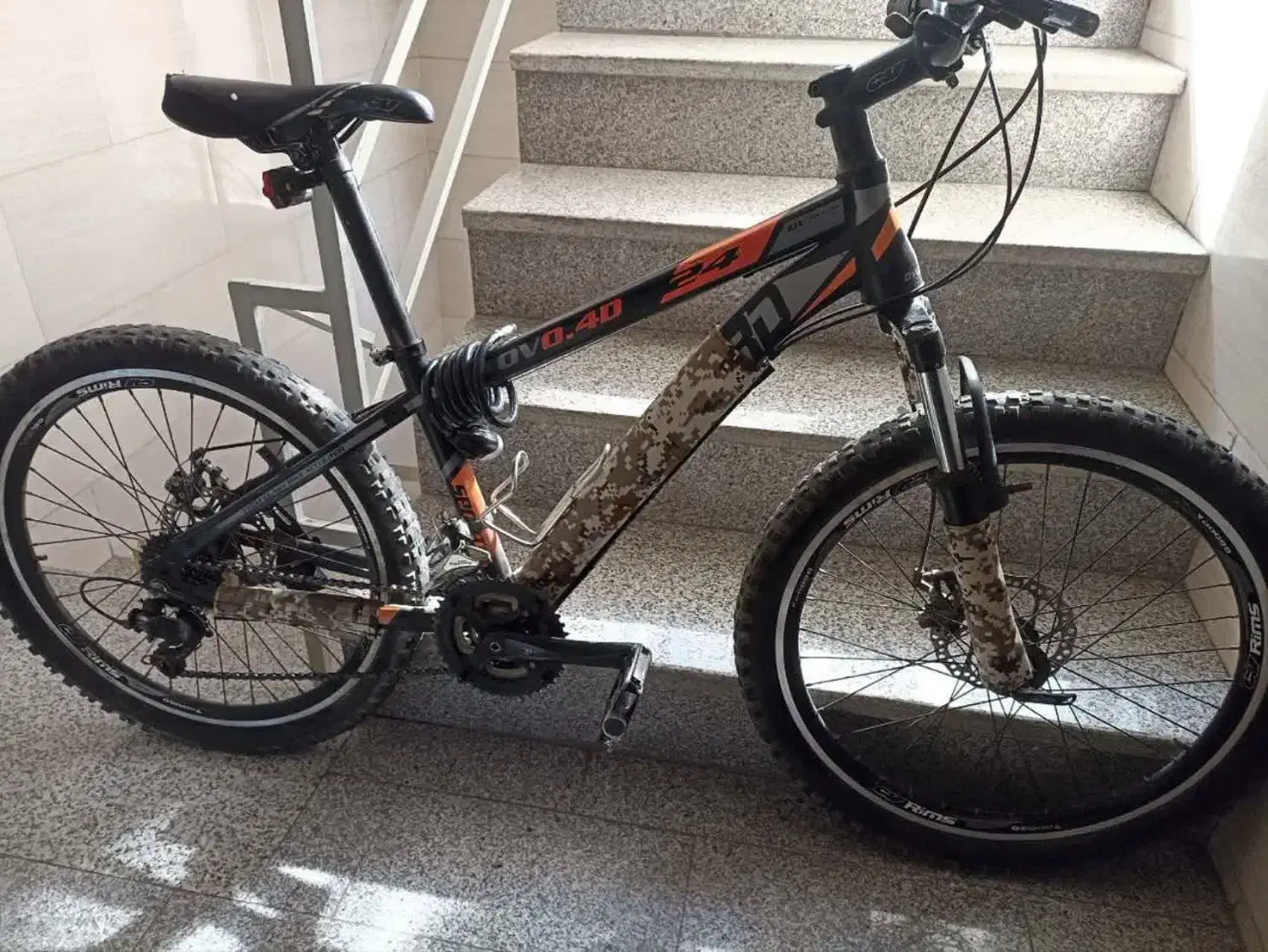 دوچرخه سایز 24 کوهستان اورلود|دوچرخه، اسکیت، اسکوتر|ری, شهادت|دیوار