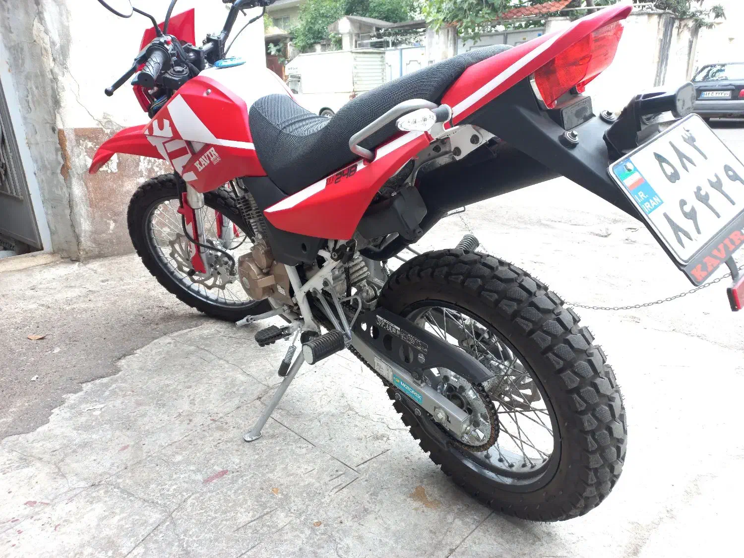 موتور تریل ۲۴۸ کویر T2|موتورسیکلت|لاهیجان, خمیر کلایه|دیوار