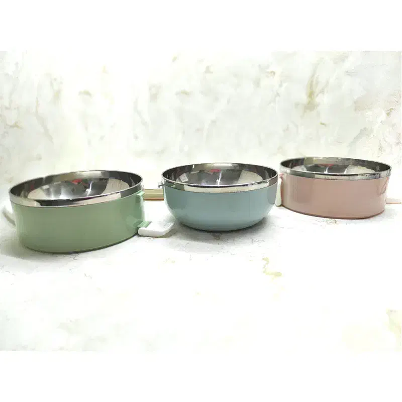 ظرف غذا داخل استیل گرم نگهدارنده مدل سه طبقه|ظروف نگهدارنده، پلاستیکی، یک‌بارمصرف|کرج, باغستان|دیوار