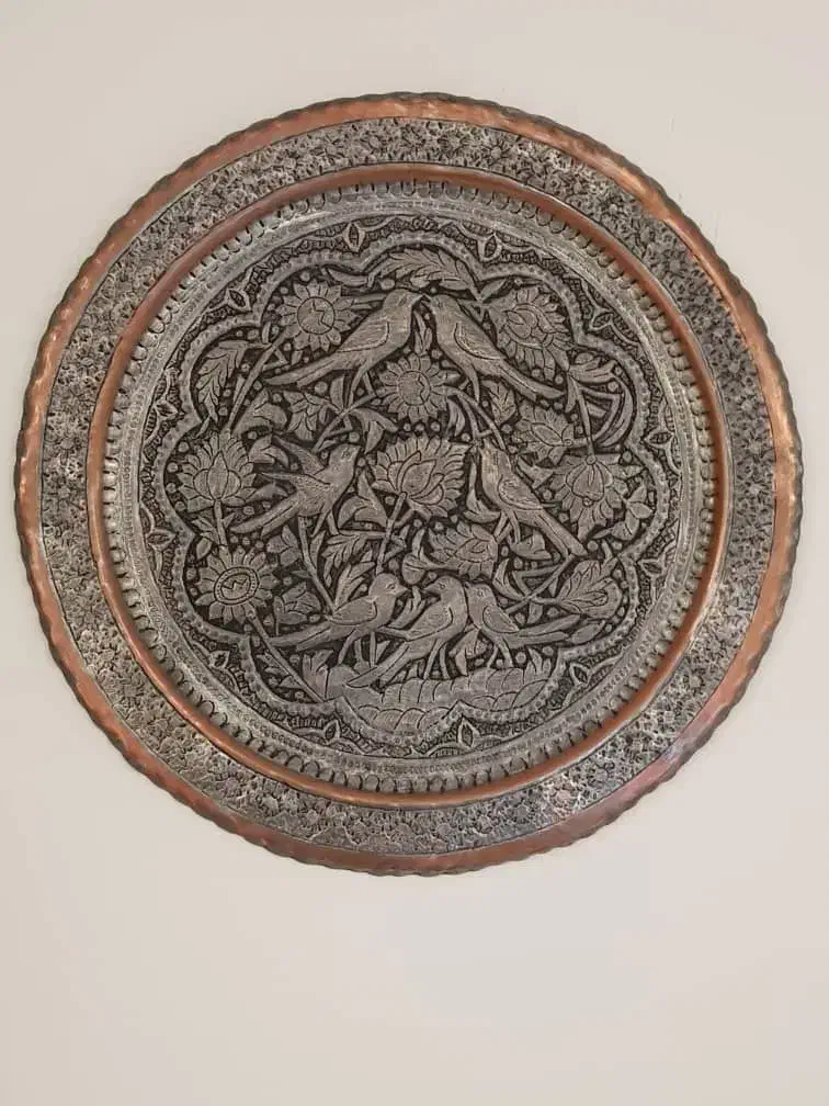 سینی مسی|صنایع دستی و سایر لوازم تزئینی|تهران, اباذر|دیوار