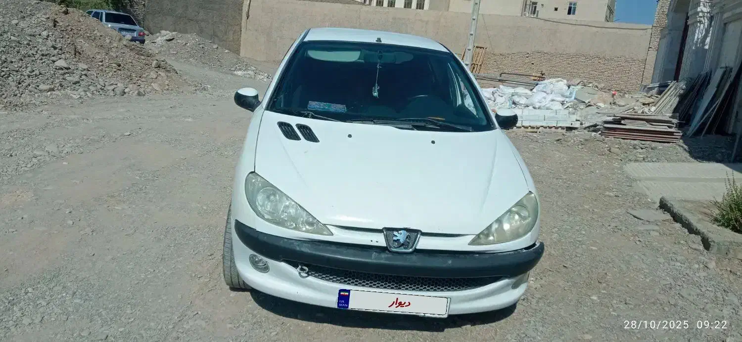 فروش پژو ۲۰۶ تیپ ۵ مدل ۸۸|خودرو سواری و وانت|بمپور, |دیوار