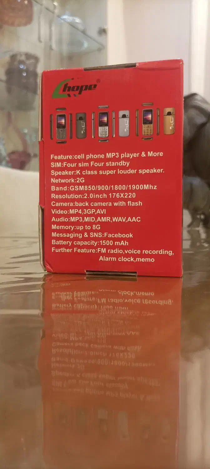 موبایل ۴ سیم کارت فعال آکبند|موبایل|رشت, کاکتوس|دیوار