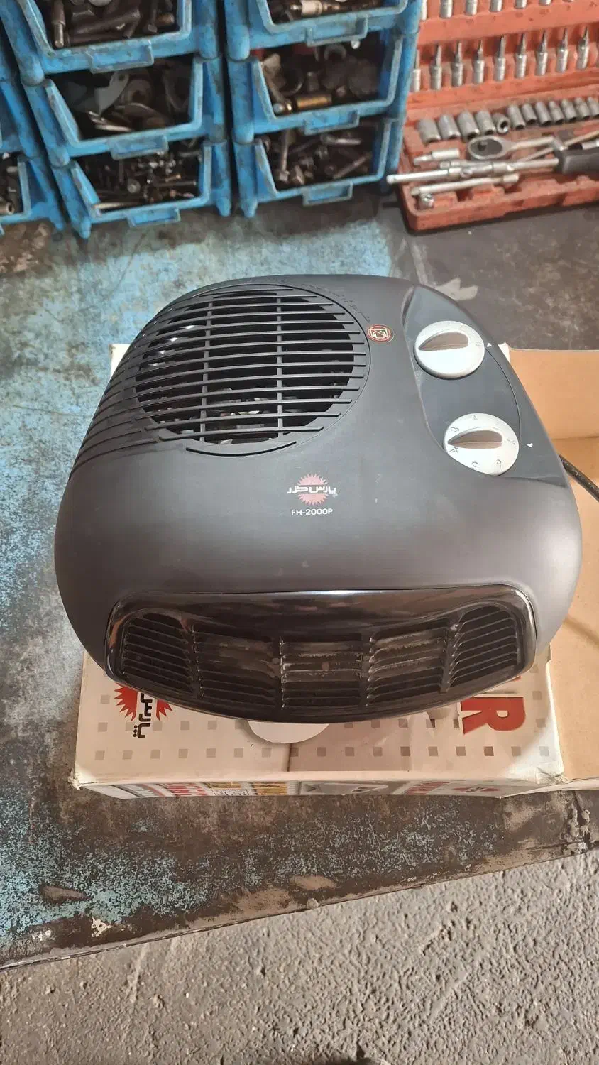 بخاری فن دار پارس خزر|بخاری، هیتر، شومینه|ارومیه, |دیوار