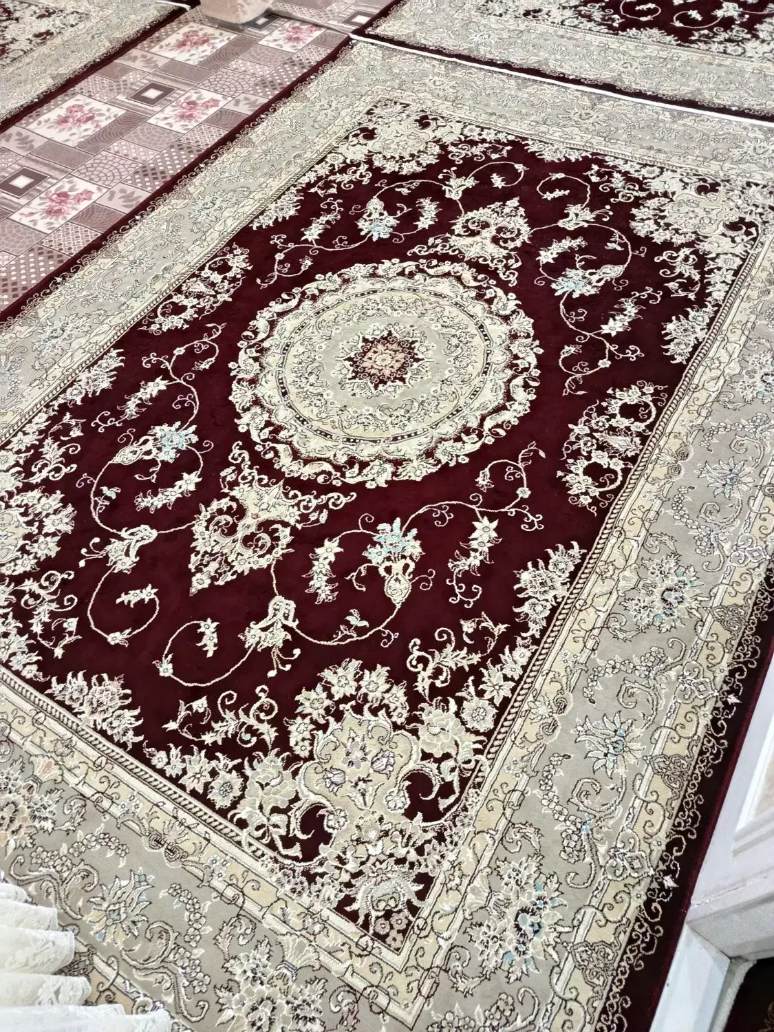 فرش 12متری|فرش|قیدار, |دیوار