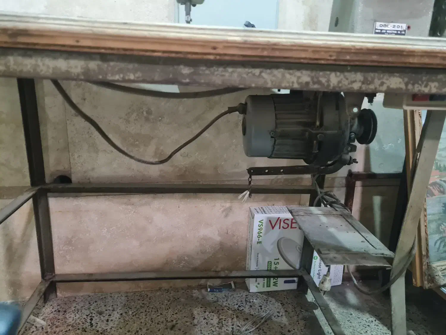 چرخ خیاطی ژوکی قدیمی اصل ژاپن|چرخ خیاطی و ریسندگی|قم, چهار مردان|دیوار