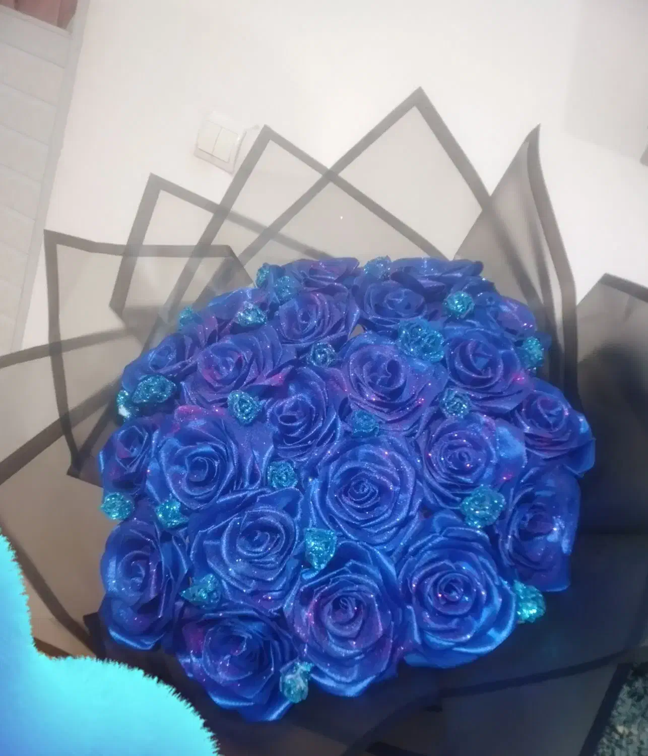 دسته گل ربانی  با انواع رنگ ها|گل مصنوعی|دماوند, دماوند|دیوار