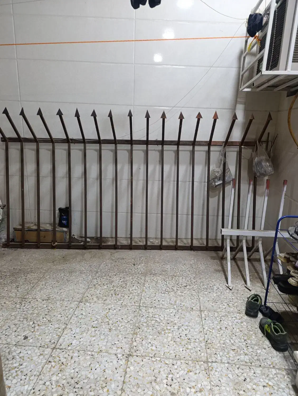 نرده  حفاظ سر درب حیاط|مصالح و تجهیزات ساختمان|بندرعباس, |دیوار