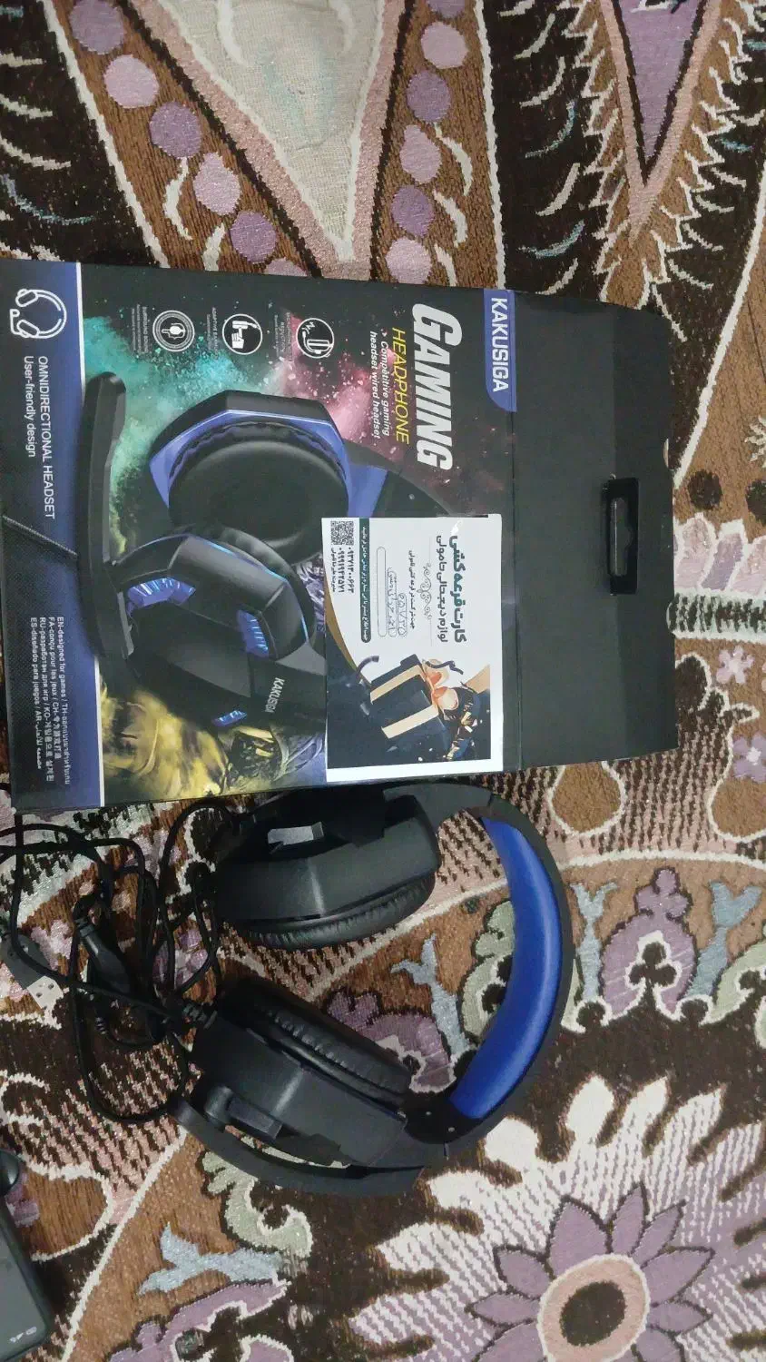 هدفون گیمینگ اصل درحمیدیه|قطعات و لوازم جانبی رایانه|اهواز, سیاحی(سه راه خرمشهر)|دیوار