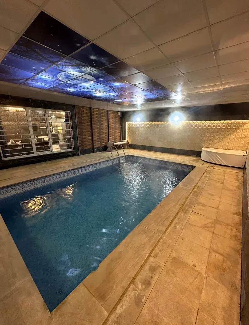 اجاره باغ ویلا استخر آبگرم سرپوشیده ساعتی و روزانه|اجارهٔ کوتاه‌مدت ویلا و باغ|تهران, شهرک ابوذر|دیوار