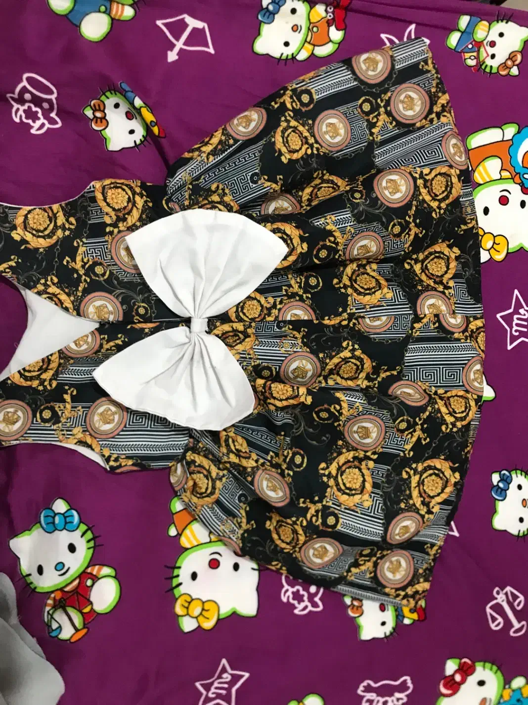 پیراهن  عروسکی سایز ۴۰|کفش و لباس بچه|بابل, |دیوار