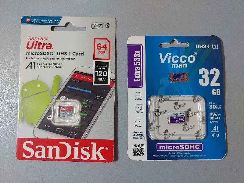 مموری کارت حافظه رم 32G و 64G|لوازم جانبی موبایل و تبلت|ارومیه, |دیوار