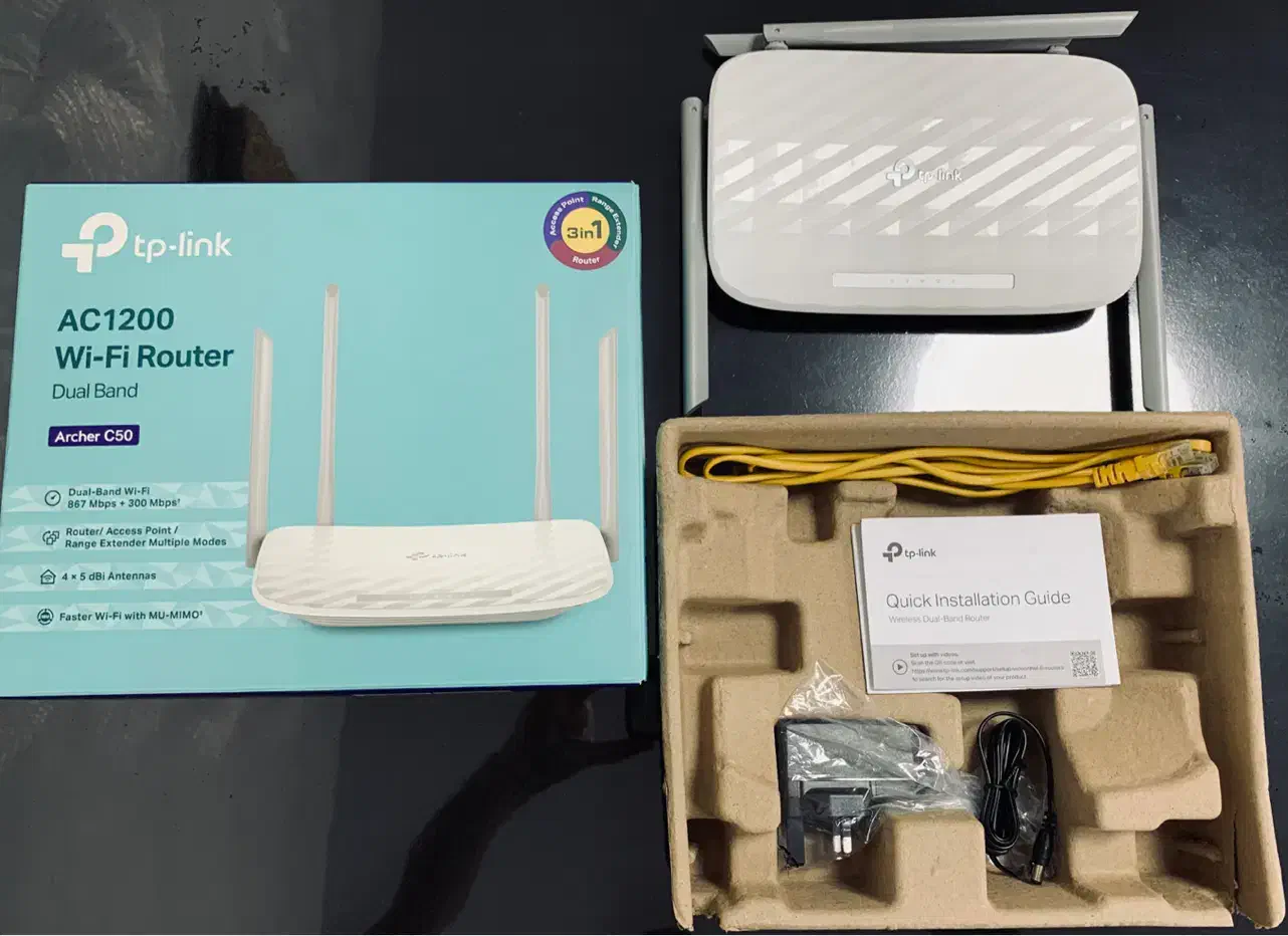 مودم tplink c50|مودم و تجهیزات شبکه|تهران, باغ فیض|دیوار