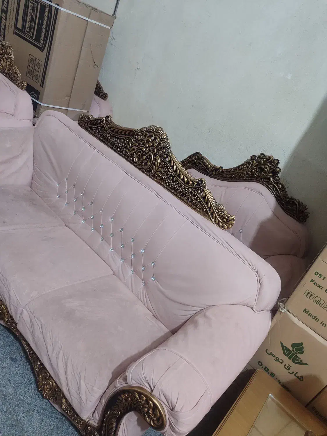 مبل سلطنتی|مبلمان خانگی و میز عسلی|همدان, |دیوار