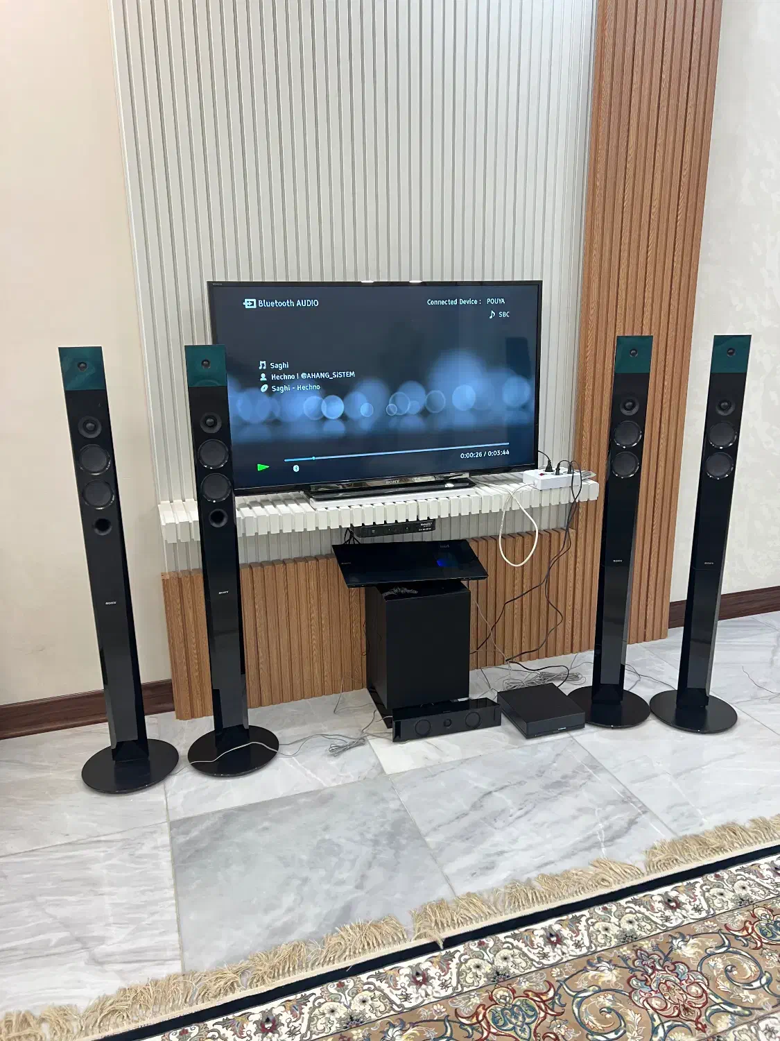 سیستم صوتی سونی|سیستم صوتی خانگی|نجفآباد, امیرکبیر|دیوار