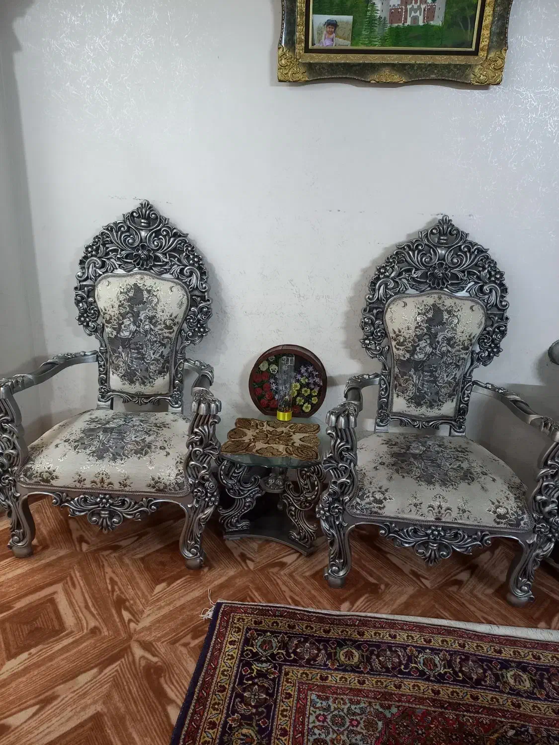 مبل سلطنتی|مبلمان خانگی و میز عسلی|اردبیل, |دیوار