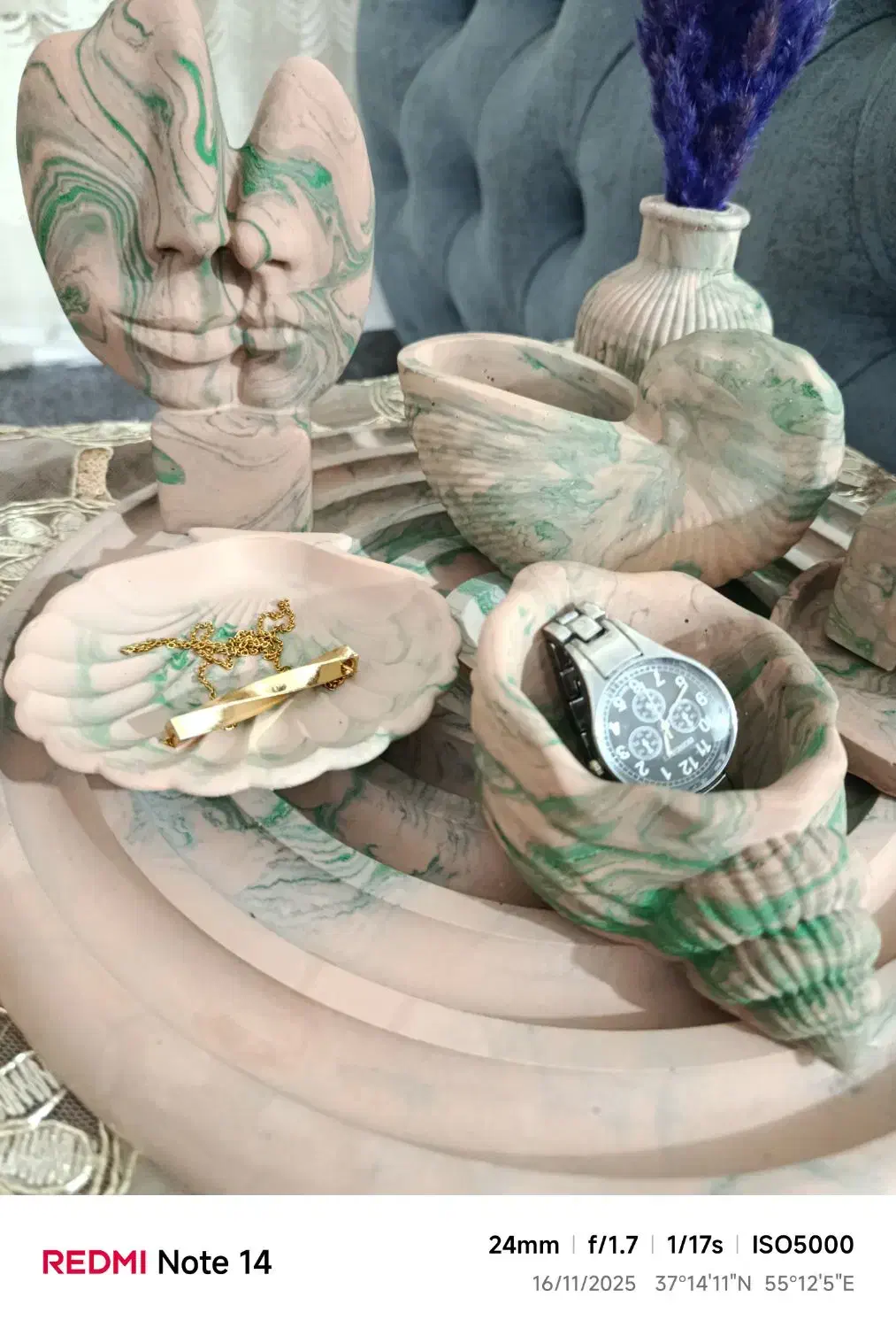 ست رومیزی جاعودی|مجسمه، تندیس، ماکت|گنبد کاووس, |دیوار